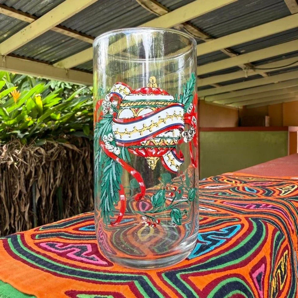 Vintage 1993 House of Lloyd Christmas glass bundle (set of 3) holiday decor xmas